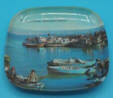 Vintage Sea Of Galilee Fisherman's Harbor Plastic Collector Souvenir Plate picture