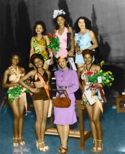 12 Gorgeous Women African American Beauty Pageants 1950s 8 x 10 Photo picture
