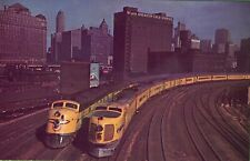 Train Locomotive Vintage Postcard Chicago & Northwestern RY (94) picture