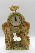 vintage Jerkins enterprises angel clock with pendulum picture