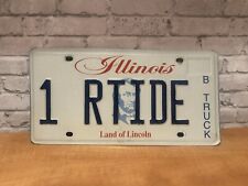 Illinois license plate Personalized Alabama  1 RTIDE Roll Tide picture