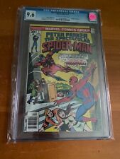 RARE. Peter Parker The Spectacular Spiderman 1 1976 CGC 9.6 NM+ With White Pages picture