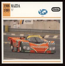 1988 1989  Mazda  767  Racing  Classic Cars Card picture