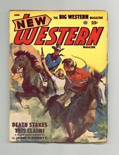 New Western Magazine Pulp 2nd Series Jan 1953 Vol. 25 #3 VG+ 4.5 picture