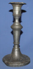 ANTIQUE VICTORIAN PEWTER CANDLESTICK picture