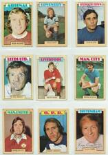 1973 -1974 signed A&BC Football Blue Back set Pick your card Complete your set picture
