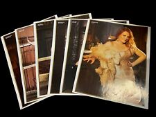 Job Lot Of 6 x Hand Signed Coronation Street Women Photo Pages Large Kym Marsh picture