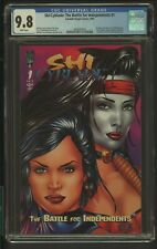 SHI/CYBLADE THE BATTLE FOR INDEPENDENTS 1 CGC 9.8 9/95 W.TUCCI & G.COHN STORY picture