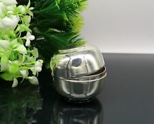 999 fine silver handmade gorgeous small Prasadam bowl or box, trinket box sv187 picture