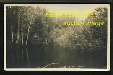RPPc Mouth Of Plum Creek Independence Wi ~ 1910 Old Trempealeau County Wisconsin picture