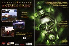 Hostile Waters Antaeus Rising PC Original 2000 Ad Authentic Video Game Promo v1 picture