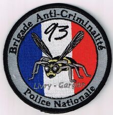 French National Police - Anti-Criminal Brigade special unit patch picture