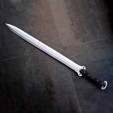 Custom Handmade Carbon Steel SATORU Doubled Edged Roman Gladiator Sword picture