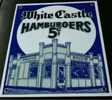 White Castle hamburgers fast food restaurant Nostalgia sign picture
