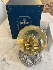 Harry Potter Hogwarts Castle Musical Snow Globe Pottery Barn Nice Condition picture