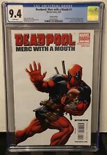 DEADPOOL MERC WITH A MOUTH #1 Marvel Comics 2009 McGuinness VARIANT CGC 9.4 picture