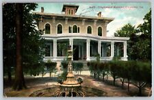 Columbus, Georgia GA - Beautiful Dinglewood Mansion - Vintage Postcard - Posted picture