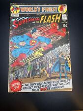 World's Finest Comics #198 (3rd Superman/Flash RACE) KEY VG 4.0 picture