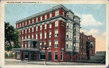 Nelson House Poughkeepsie New York 1923 Vintage Lithograph Postcard Ephemera picture