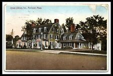 Amherst Mass Jones Library Postcard Posted  1934    pc216 picture