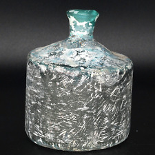 Large Genuine Ancient Roman Iridescent Glass Pot Jar Circa 1st - 3rd Century AD picture