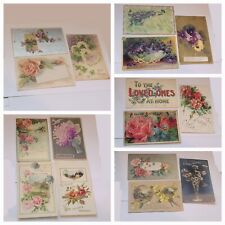 Antique Birthday Greetings Postcards Best Wishes Post Cards 1900s Ephemera picture