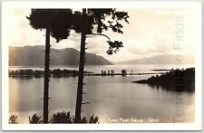 1940-50s RPPC Of Lake Pend Oreille Idaho Vintage Real Photo Postcard picture