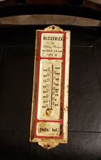 Vintage McCormick Advertising Wall Thermometer  picture