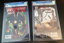 Wowza Lot of 2 **VERY HIGH-GRADE CGC** IRON MAN #10/'09 *9.6* + #44/'01 *9.8* picture