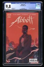Abbott #1 CGC NM/M 9.8 White Pages 1st Appearance of Elna Abbott Boom Studios picture
