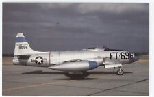 Lockheed F-80C Shooting Star  Military Aircraft Postcard picture