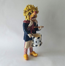 Basler Fasnacht Waggis Clay Sculpture Figurine Basel Carnival Collectible Waggis picture