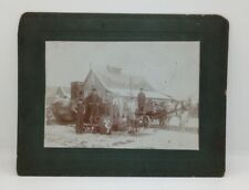 Early 1900s Frank Gruber's Boiler Works. Crawfordville,Ind. 7x9 Cabinet Photo picture