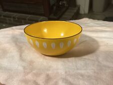 Catherine Holm Enamelware 4” Yellow Small Lotus Leaf Bowl Good Condition  picture