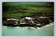 HI-Hawaii, Kona Hilton On The Orchid Isle Of Hawaii, Vintage c1975 Postcard picture