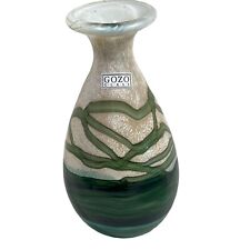 Gozo Glass Springtime Bud Vase Perfume Hand Blown 5.5