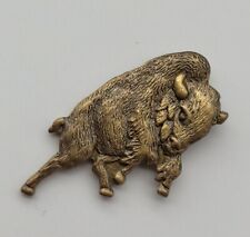 Vintage Buffalo lapel pin picture