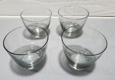Vintage Set of 4 Kastrup Holmegaard 4oz Old Fashioned Smoked Drinking Glasses E2 picture