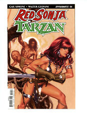 Red Sonja Tarzan #1 - Adam Hughes Main Cover A - 2018 Dynamite picture