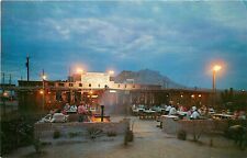 Postcard 1960s Arizona Scottsdale Pinnacle Peak restaurant Patio night AZ24-4257 picture