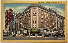 Hotel Frederick Huntington West Virginia Postcard c1940s picture