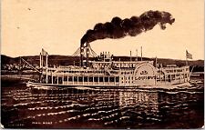 Postcard Ohio -c1909 Steamer City of Louisville Mail Boat picture