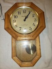 Daniel Dakota Westminster Chime Pendulum Quartz Clock WORKING  picture