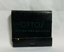 Vintage Otto's Downtown Buckhead Restaurant Bar Matchbook Atlanta GA Advertising picture