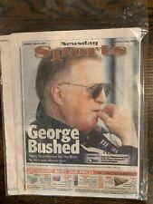 NEWSDAY Monday Feb 12 2007 George Bushed picture