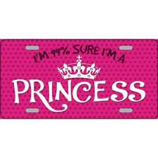 I'm 99 Percent Sure Novelty Metal License Plate Tag LP-8024 picture