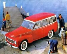 1960 Volvo 210 Wagon, Flat Flexible Refrigerator Magnet, 40 Mil thick picture