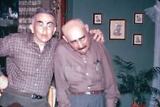 1965 Halloween Holiday Party Men Wearing Costume Masks Vintage 35mm Slide picture