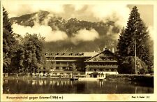 RPPC Riessersee Hotel towards Kramer Germany Real Photo Postcard picture