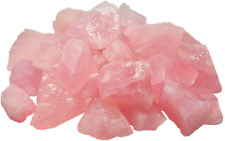 1 LB Bulk Rough Rose Quartz Crystal for Tumbling, Cabbing, Polishing - Large 1